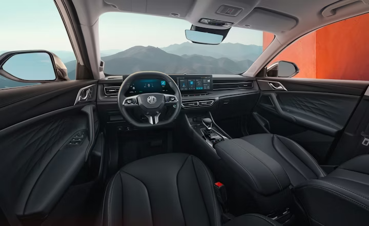 MG HS Hybrid+ Innenraum mit hochwertigen Materialien